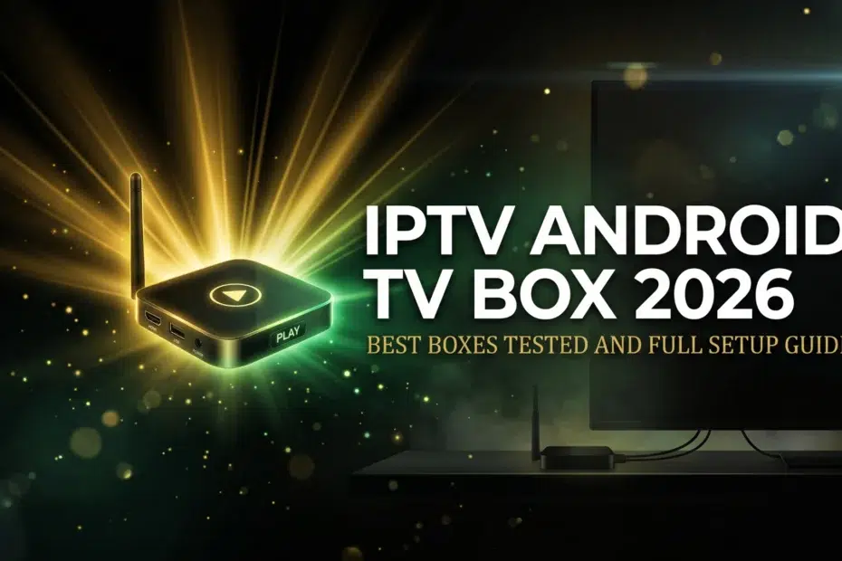 IPTV Android TV box 2026 best boxes tested and full setup guide