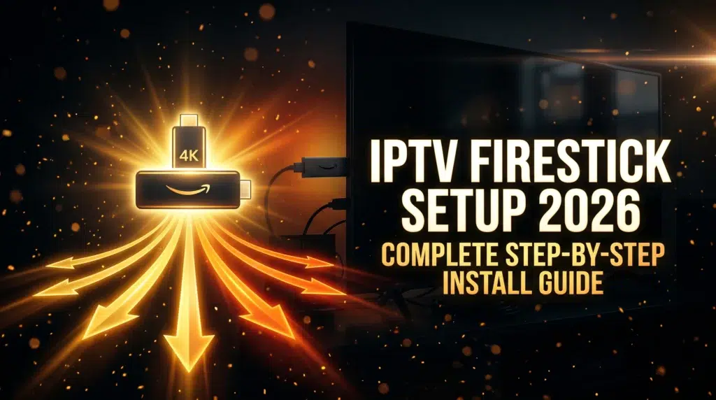IPTV Firestick setup 2026 complete step by step installation guide