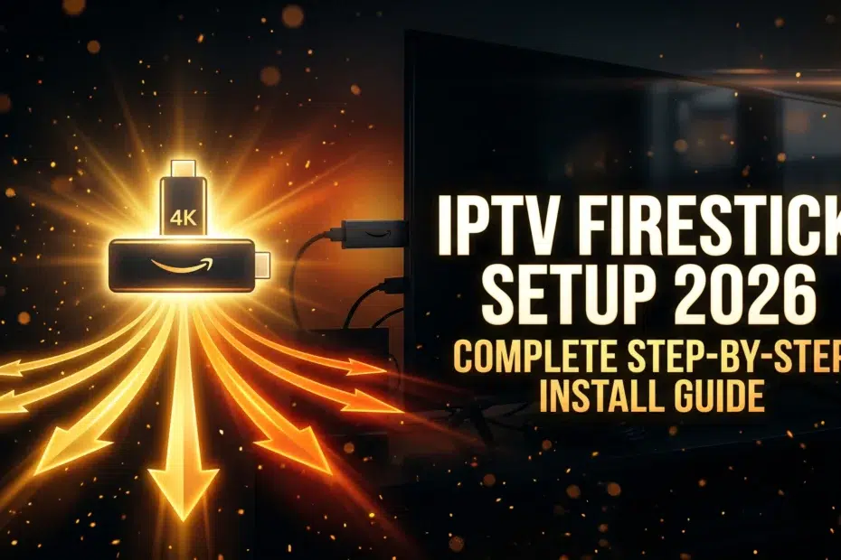 IPTV Firestick setup 2026 complete step by step installation guide