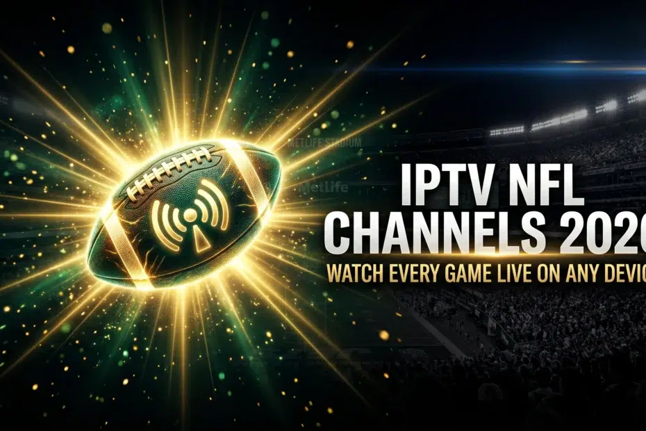 IPTV NFL channels 2026 watch every game live on any device