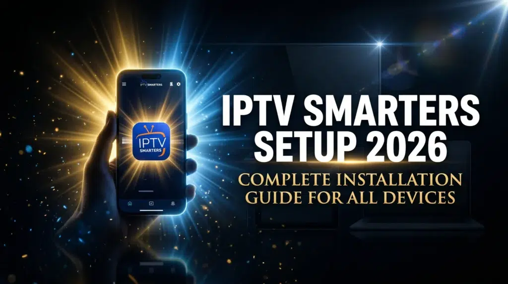 IPTV Smarters setup 2026 complete installation guide for all devices