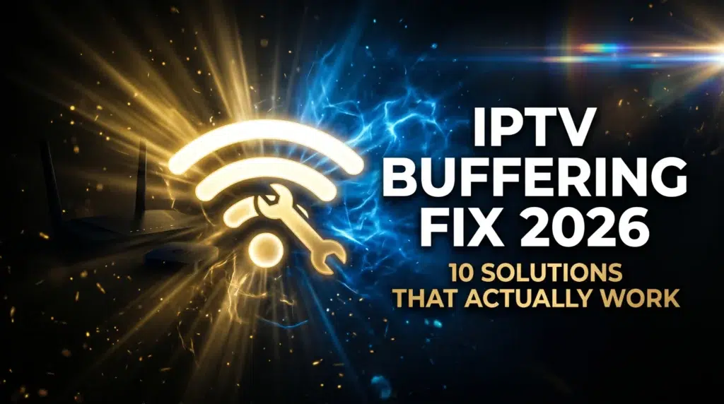 IPTV buffering fix 2026 ten solutions that actually work