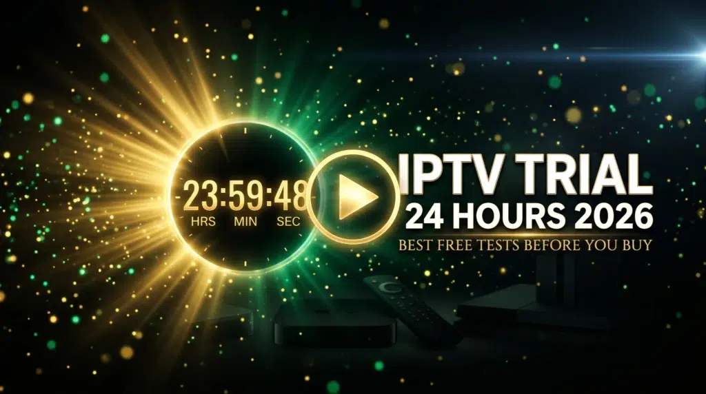 IPTV trial 24 hours 2026 best free tests before you buy anything