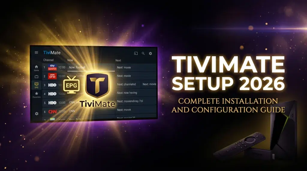 TiviMate setup 2026 complete installation and configuration guide