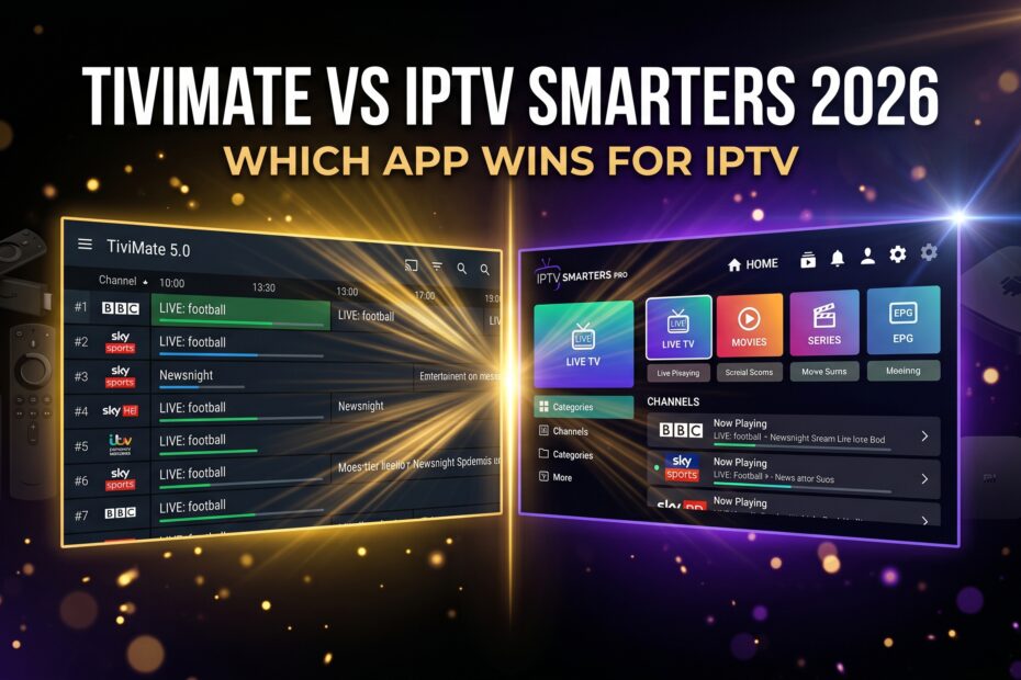 TiviMate vs IPTV Smarters 2026 which app wins complete comparison