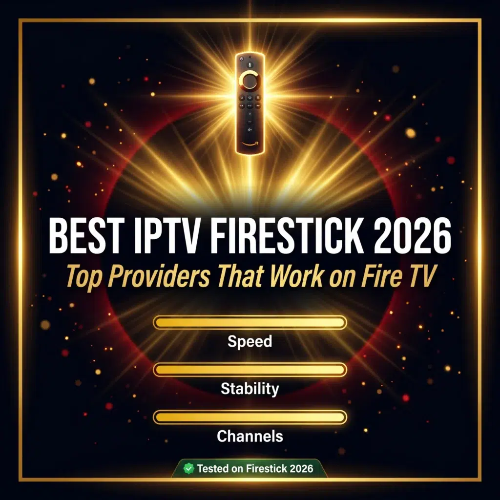 best IPTV Firestick 2026 tested and ranked on Fire TV