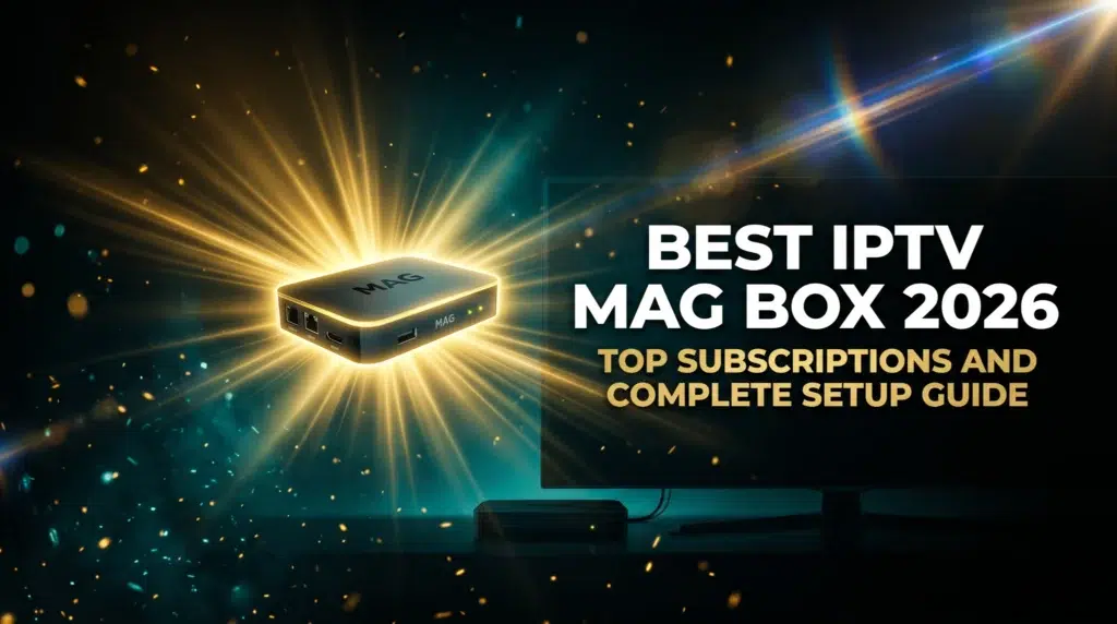 best IPTV MAG box 2026 top subscriptions and complete setup guide