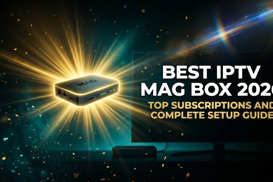 best IPTV MAG box 2026 top subscriptions and complete setup guide