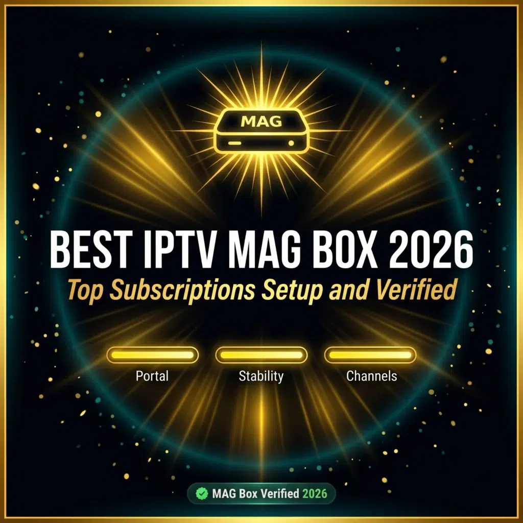 best IPTV MAG box 2026 top subscriptions setup and verified