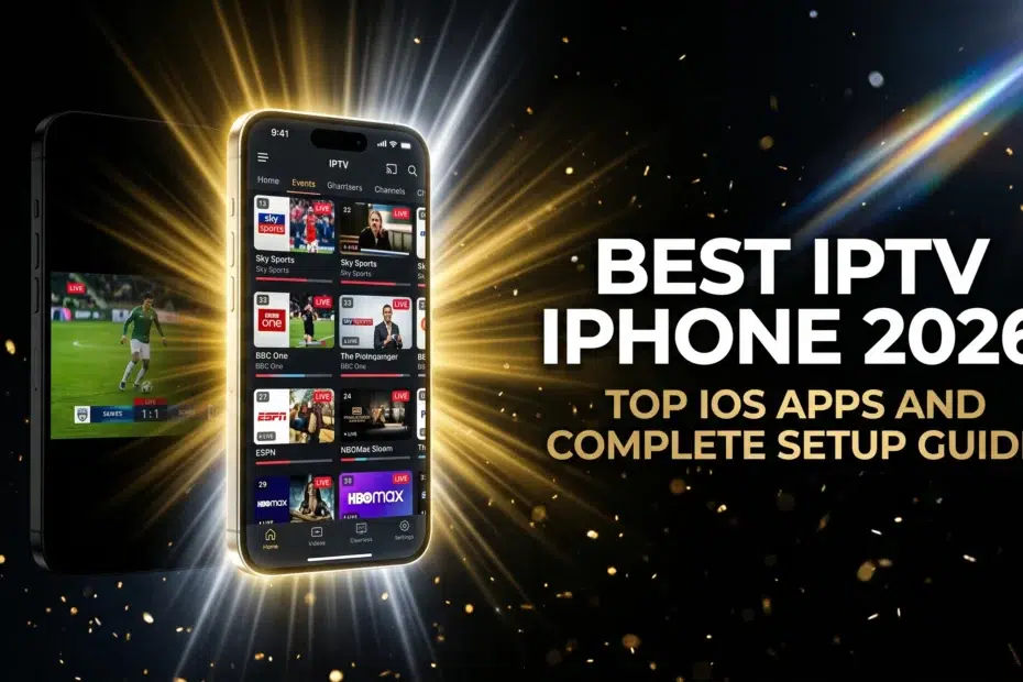 best IPTV iPhone 2026 top iOS apps and complete setup guide