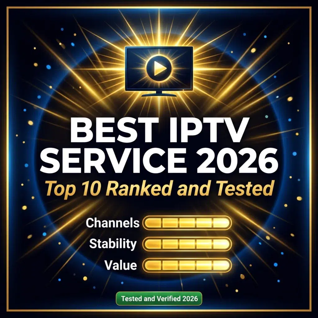 best IPTV service 2026 ranked and verified by experts