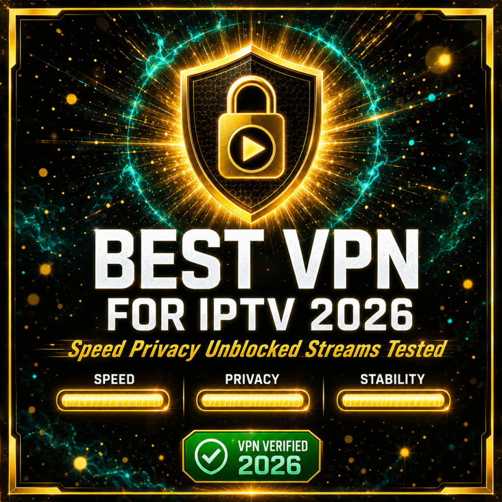 best VPN for IPTV 2026 speed privacy unblocked streams tested