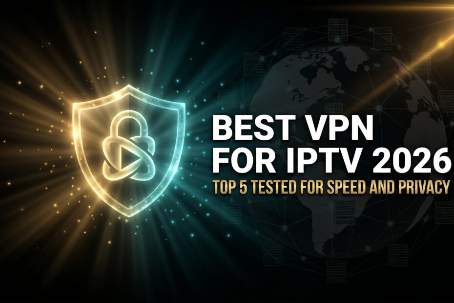 best VPN for IPTV 2026 speed privacy unblocked streams tested