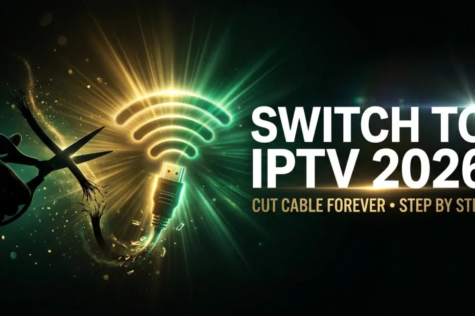 switch to IPTV 2026 complete step by step guide to cut cable forever
