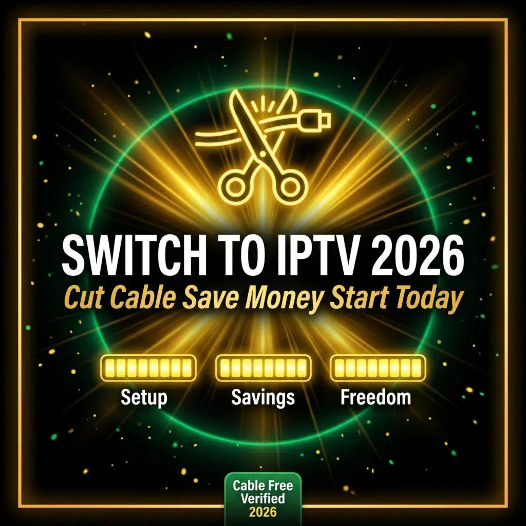 switch to IPTV 2026 cut cable save money start today