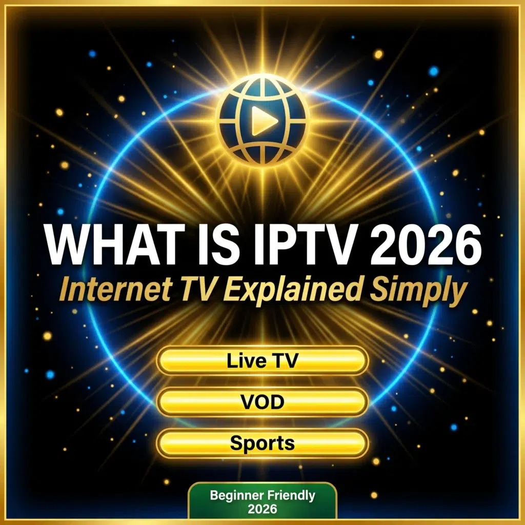 what is IPTV 2026 internet TV explained simply for beginners