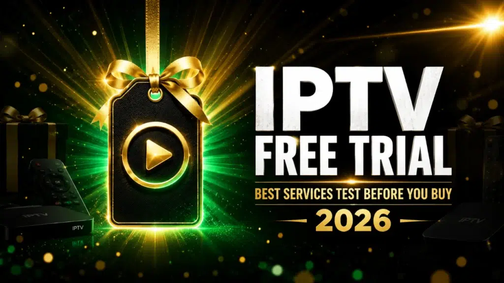 IPTV free trial best services to test before you buy anything in 2026