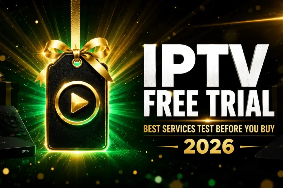 IPTV free trial best services to test before you buy anything in 2026