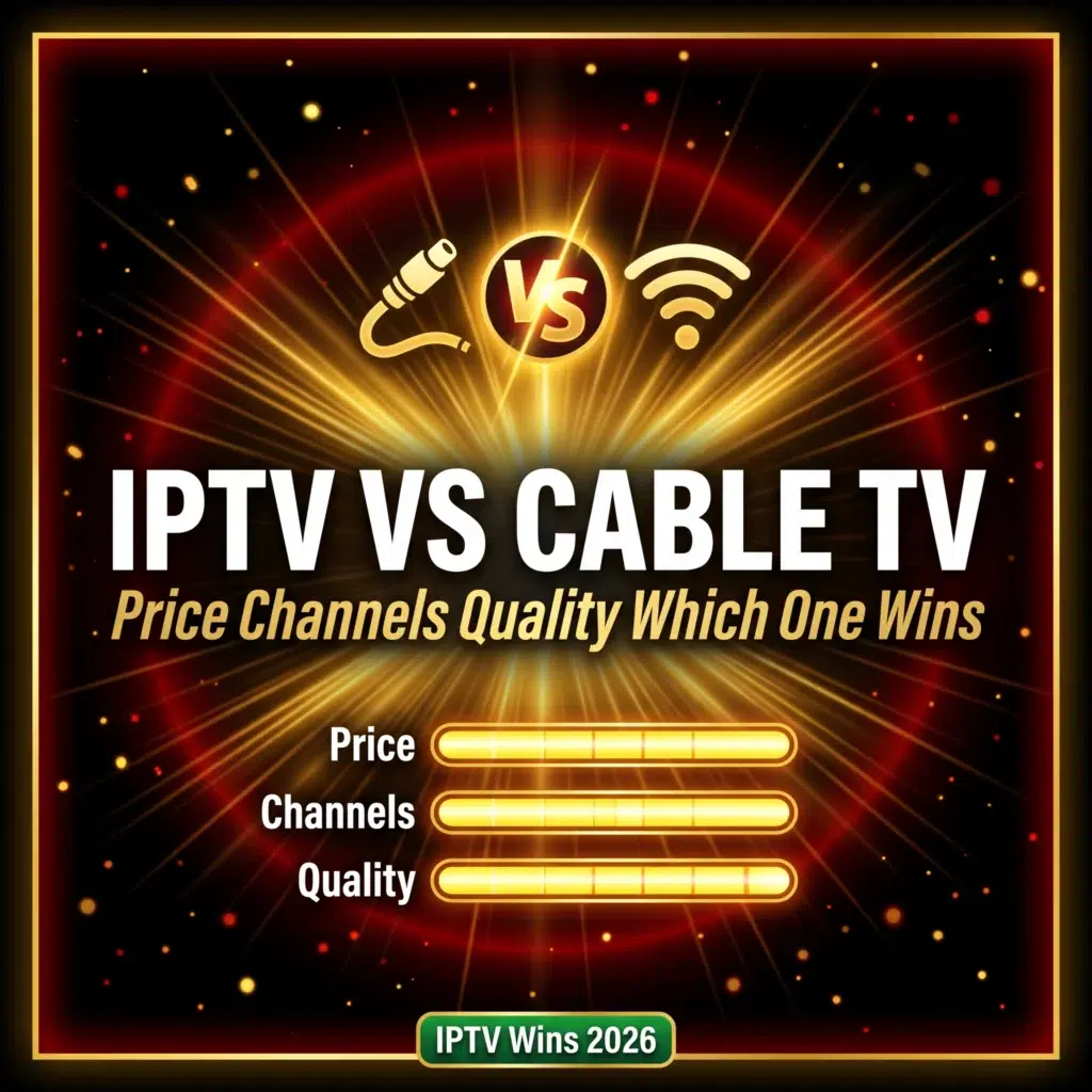 IPTV vs cable TV price channels quality which one wins 2026