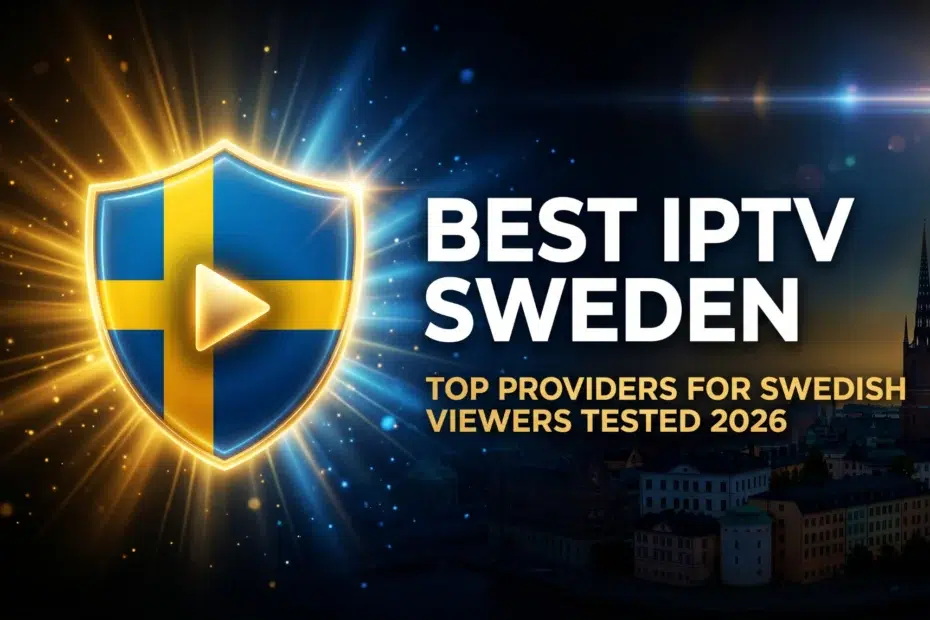 best IPTV Sweden top providers for Swedish viewers tested and ranked 2026