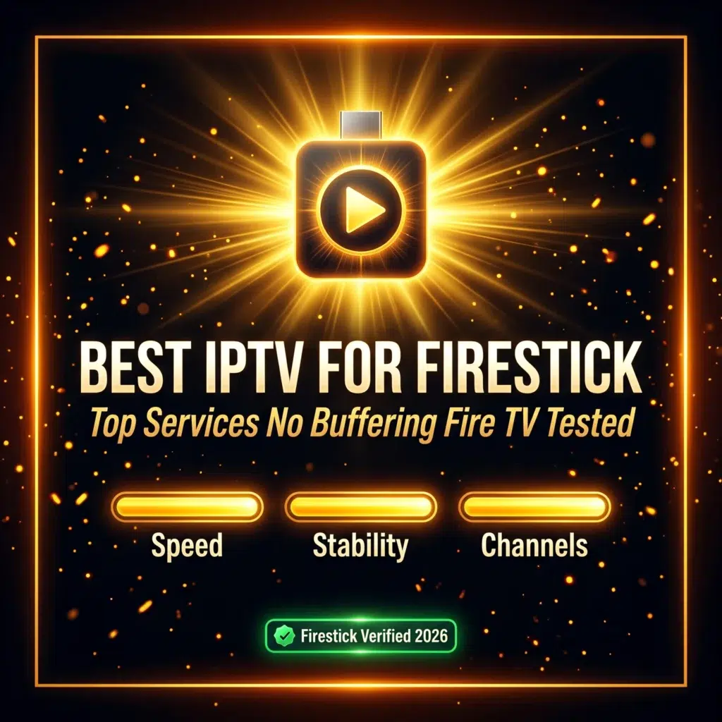 best IPTV for Firestick top services no buffering Fire TV tested 2026