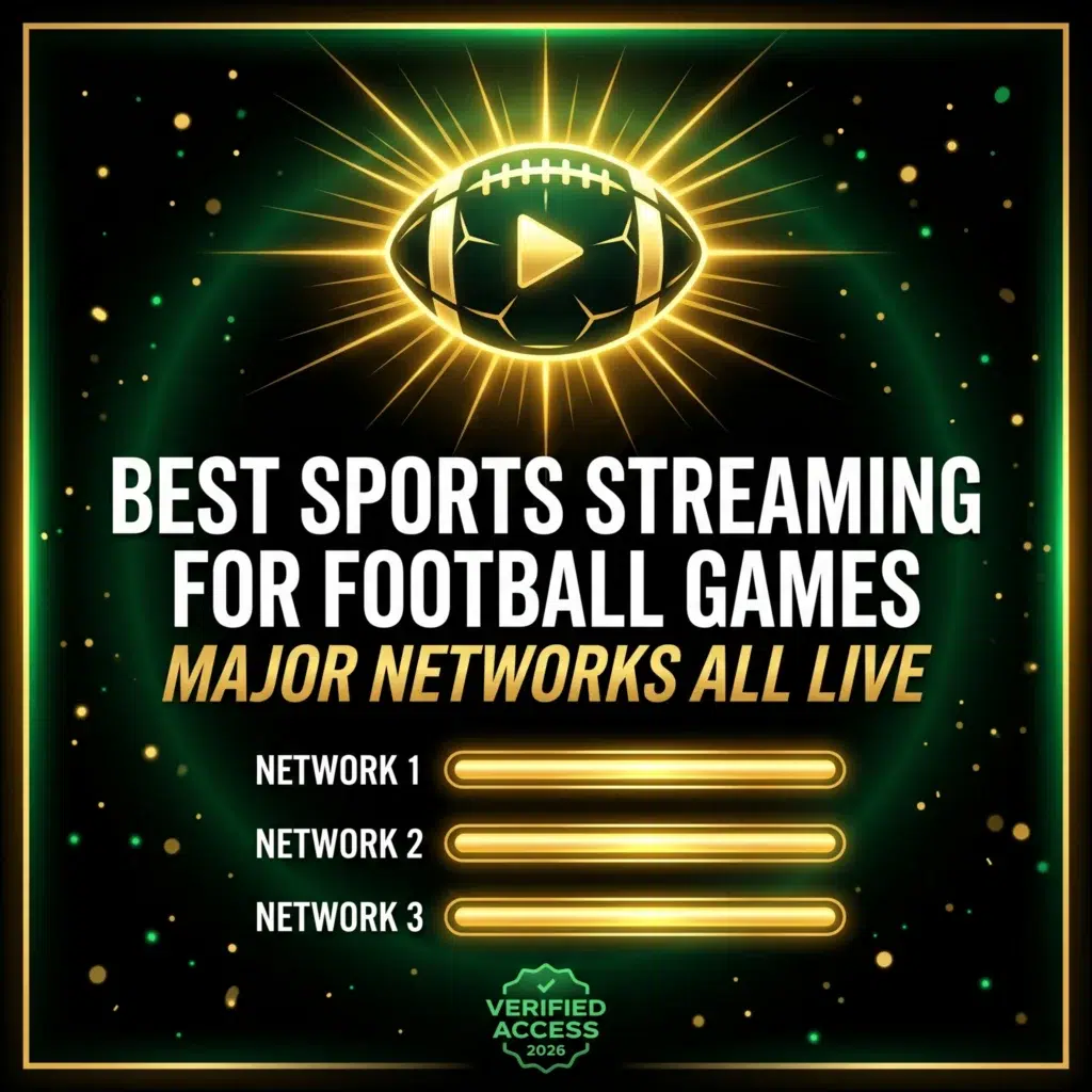 best IPTV for NFL games CBS NBC ESPN NFL Network RedZone all live 2026