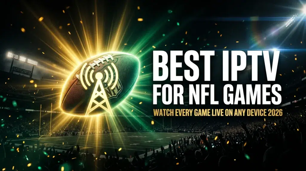 best IPTV for NFL games watch every game live on any device 2026