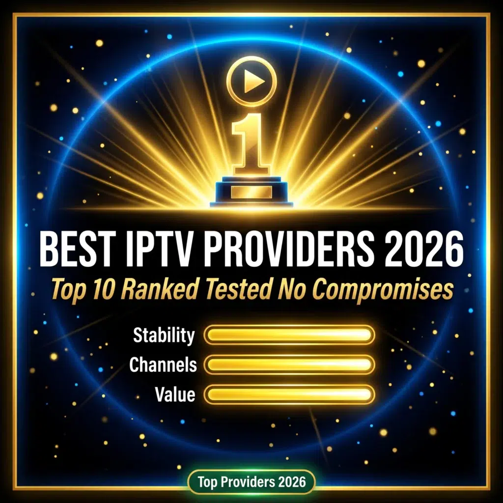 best IPTV providers 2026 top 10 ranked tested no compromises