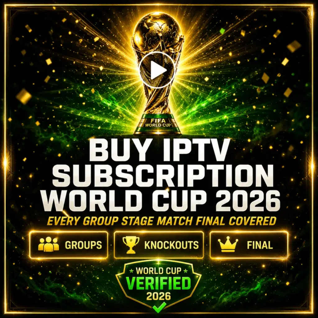 buy IPTV subscription World Cup 2026 every group stage match final covered