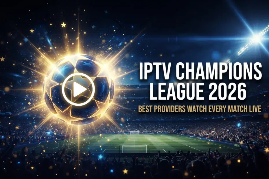 IPTV Champions League 2026 best providers watch every match live
