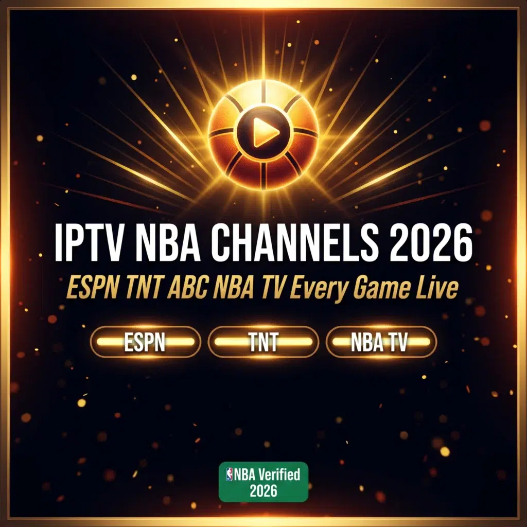 IPTV NBA channels 2026 ESPN TNT ABC NBA TV every game live