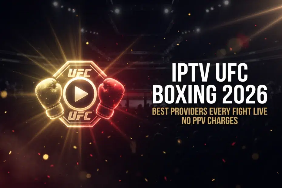 IPTV UFC boxing 2026 best providers every fight live no PPV charges