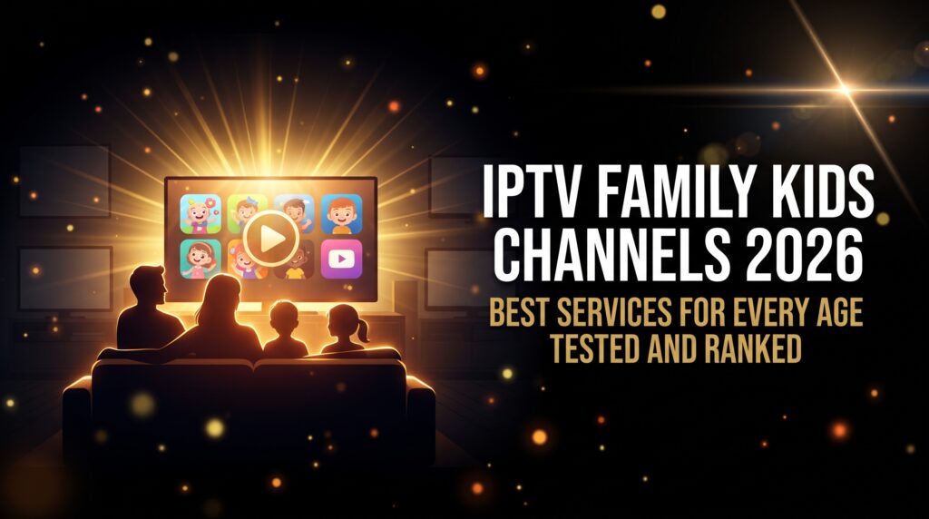 IPTV family kids channels 2026 best services for every age tested and ranked