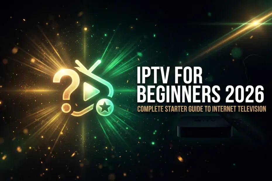 IPTV for beginners 2026 complete starter guide to internet television