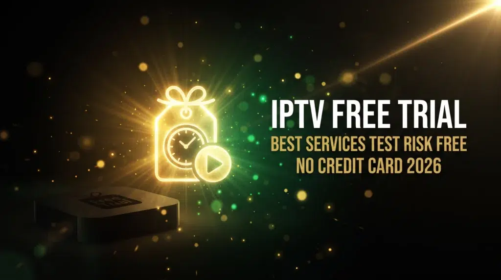 IPTV free trial best services test risk free no credit card 2026