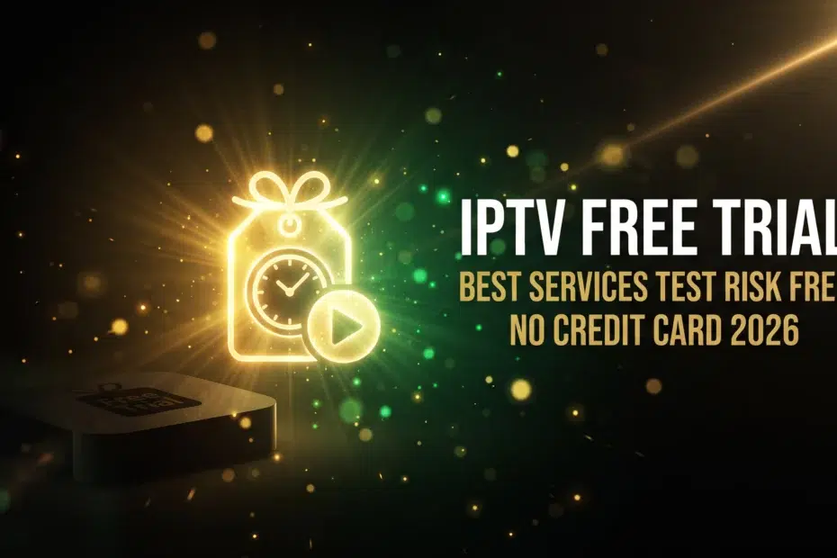 IPTV free trial best services test risk free no credit card 2026