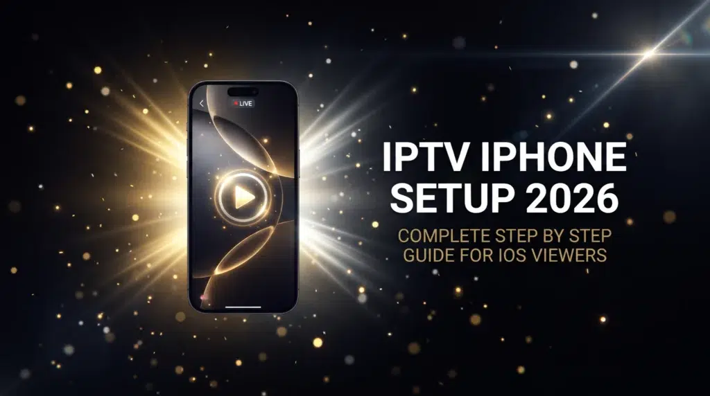 IPTV iPhone setup 2026 complete step by step guide for iOS viewers