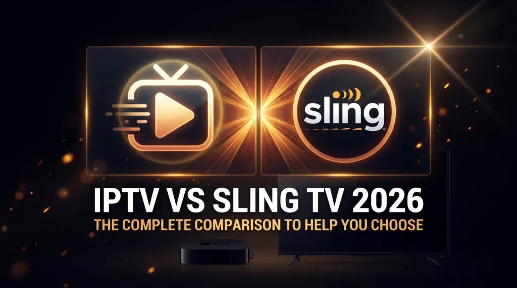 IPTV vs Sling TV 2026 complete comparison to help you choose