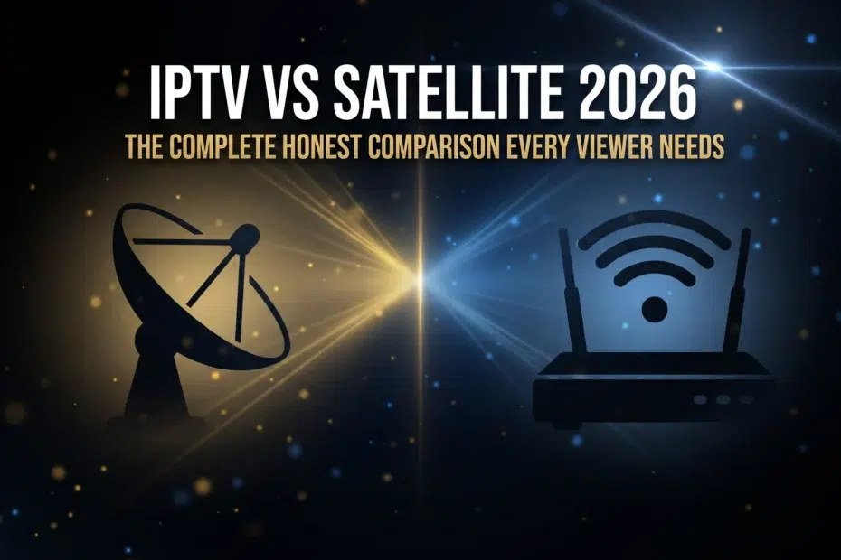 IPTV vs satellite 2026 complete honest comparison every viewer needs