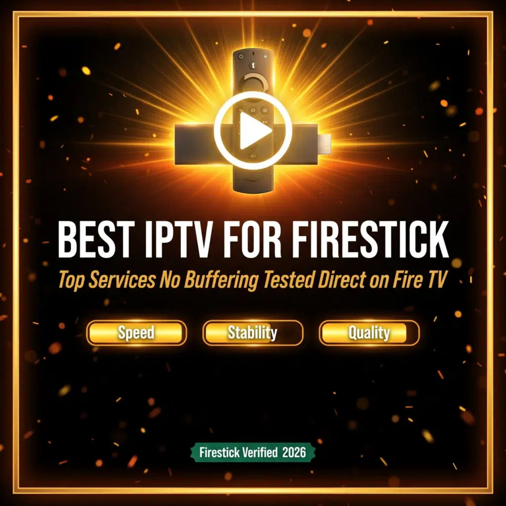 best IPTV for Firestick top services no buffering tested direct on Fire TV 2026
