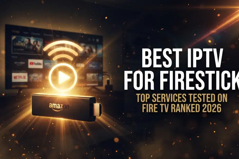best IPTV for Firestick top services tested on Fire TV ranked 2026