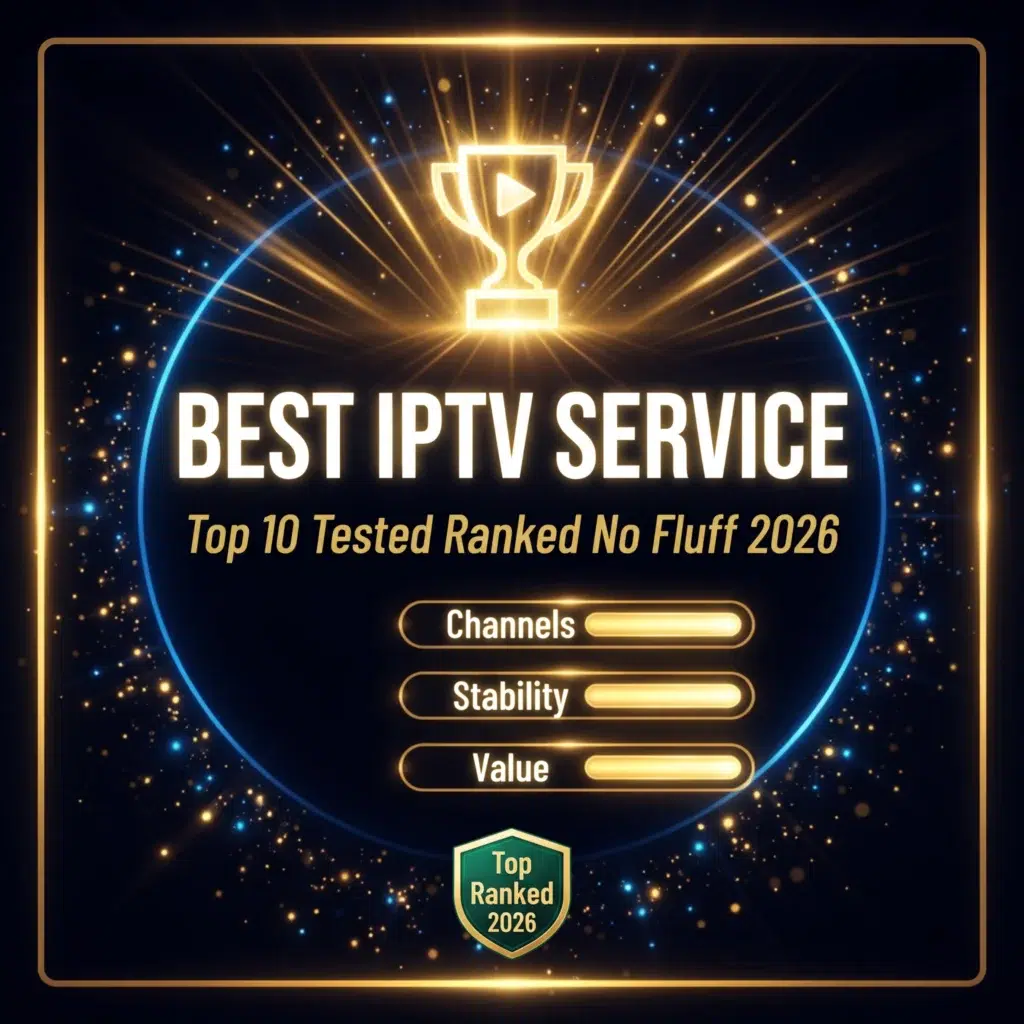 best IPTV service top 10 tested ranked no fluff 2026