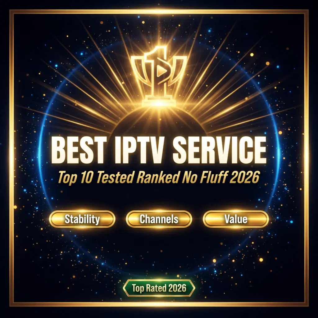 best IPTV service top 10 tested ranked no fluff 2026