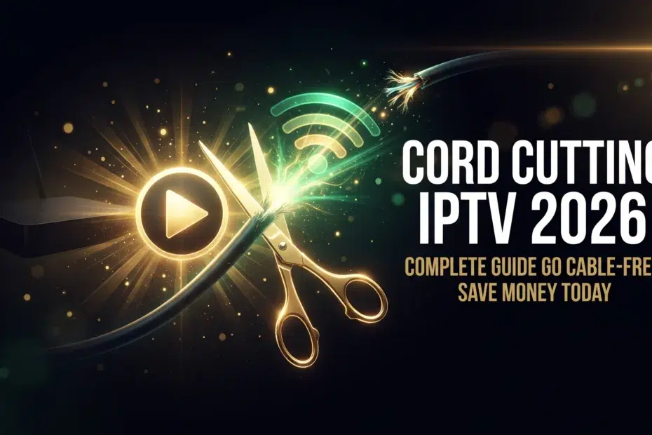 cord cutting IPTV 2026 complete guide go cable-free save money today