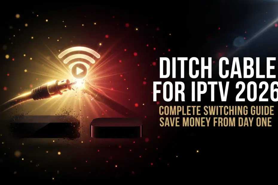 ditch cable for IPTV 2026 complete switching guide save money from day one