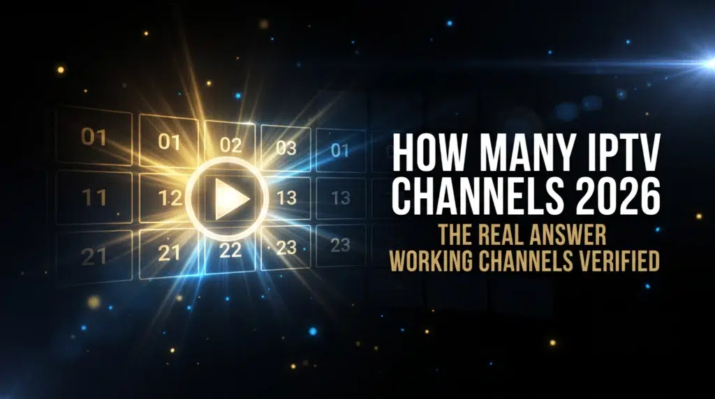 how many IPTV channels 2026 the real answer working channels verified