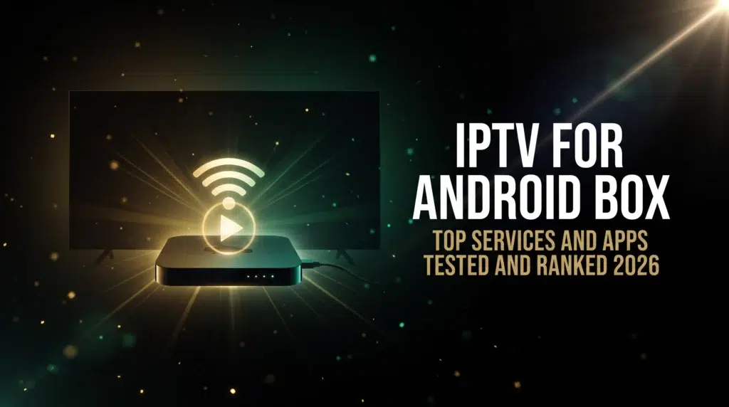 IPTV for Android box top services and apps tested and ranked 2026