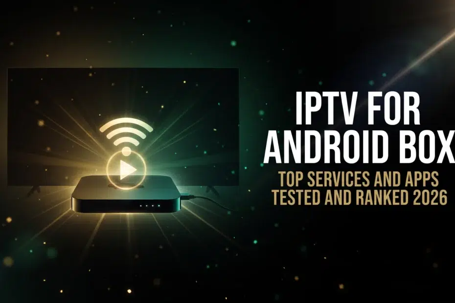 IPTV for Android box top services and apps tested and ranked 2026
