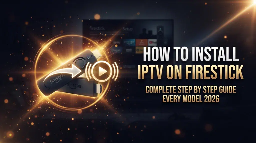 how to install IPTV on Firestick complete step by step guide every model 2026