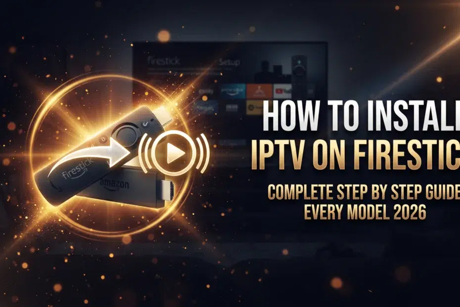 how to install IPTV on Firestick complete step by step guide every model 2026